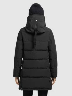 Khujo Manteaux Courts Manteau D’hiver Mats Femme Noir -Magasin de vêtements Khujo pas cher 512d94c3cb19ffa832d8735f58660448