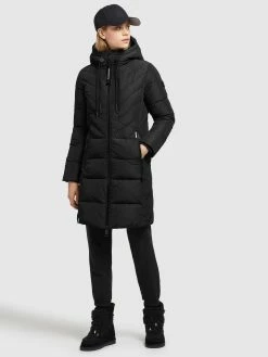 Khujo Manteaux De Mi-saison Manteau Mi-saison Mugg Femme Noir -Magasin de vêtements Khujo pas cher 52c0d48287f99274629c2ca44603665f