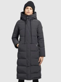 Khujo Manteaux Dhiver Manteau D’hiver Rugg Femme Graphite -Magasin de vêtements Khujo pas cher 5328d029eac87347c6f6f06b987b6ed9