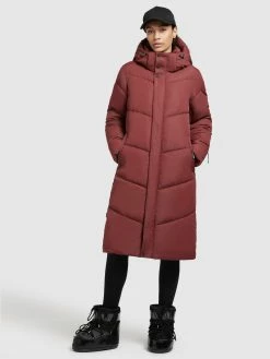 Khujo Manteaux Dhiver Manteau D’hiver Torino 3 Femme Rouge Rouille -Magasin de vêtements Khujo pas cher 53a3274a29913b34bef50eb6daac1df2
