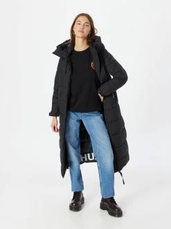 Khujo Manteaux Dhiver Manteau D’hiver Deria Femme Noir -Magasin de vêtements Khujo pas cher 53d964d9ebea51087a86e9b5e4d4fe93