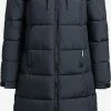Khujo Manteaux Dhiver Manteau D’hiver Deria Femme Bleu Foncé -Magasin de vêtements Khujo pas cher 53ea0d0f646c59cfae865520905556fc