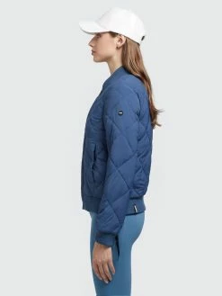 Khujo Vestes De Mi-saison Veste Mi-saison Leona Femme Bleu -Magasin de vêtements Khujo pas cher 54167bd8028fe55dbc59811892513bdd