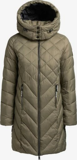 Khujo Manteaux De Mi-saison Manteau Mi-saison Aneth Femme Kaki