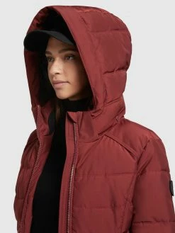 Khujo Manteaux Courts Manteau Mi-saison Amaray 3 Femme Rouge Rubis -Magasin de vêtements Khujo pas cher 55e7db59c9aa2695a4967ab492fc0c37