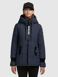 Khujo Vestes Dhiver Veste D’hiver Tweety Femme Marine -Magasin de vêtements Khujo pas cher 55f7168acddb3707513a2d239a161d21