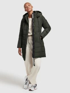 Khujo Manteaux Courts Manteau D’hiver Cups Femme Vert Foncé -Magasin de vêtements Khujo pas cher 56432a2d764a3a20b8c475c96a8fdd45