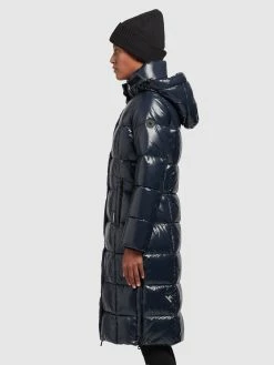 Khujo Manteaux Dhiver Manteau D’hiver Tonka Femme Bleu Foncé -Magasin de vêtements Khujo pas cher 56684cabf7345dc3a5c06c32e94ae6b9