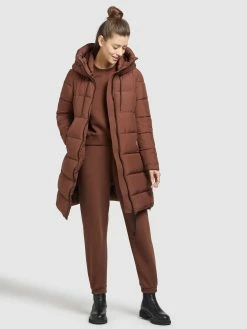 Khujo Manteaux Dhiver Manteau D’hiver Youma Femme Caramel -Magasin de vêtements Khujo pas cher 56a53ed19bd664c42ac3de19c03b2369