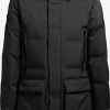 Khujo Manteaux Dhiver Manteau D’hiver Slow Homme Noir