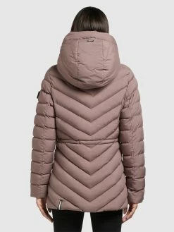 Khujo Vestes De Mi-saison Veste Mi-saison Noomi Femme Rose Ancienne -Magasin de vêtements Khujo pas cher 57a1abd523aa91195b2cf39d9c90d638