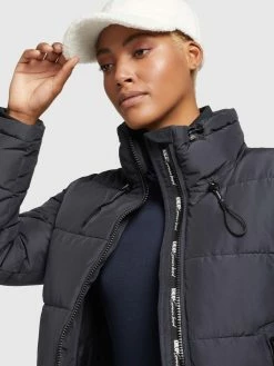 Khujo Vestes Dhiver Veste D’hiver Tuba 3 Femme Bleu Fumé -Magasin de vêtements Khujo pas cher 5865cb009f81a668e0d98ad0ccb9d914