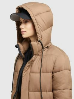 Khujo Manteaux Dhiver Manteau D’hiver Julina Femme Noisette -Magasin de vêtements Khujo pas cher 58b447d52e7107712098cd6f3432f7b3