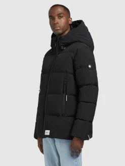 Khujo Vestes Dextérieur Veste Fonctionnelle TURREL Homme Noir -Magasin de vêtements Khujo pas cher 5915efa138e5c8707ff4aaab5c01784e