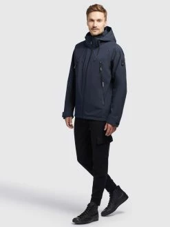 Khujo Vestes De Mi-saison Veste Mi-saison Adam Homme Bleu Marine -Magasin de vêtements Khujo pas cher 597b4a62a9e00a303c004372f870f0cb