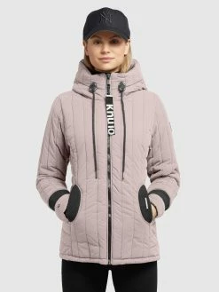 Khujo Vestes De Mi-saison Veste Mi-saison TWEETY PRIME Femme Rose -Magasin de vêtements Khujo pas cher 5a2f248c947568eeb21228aede5a46c6