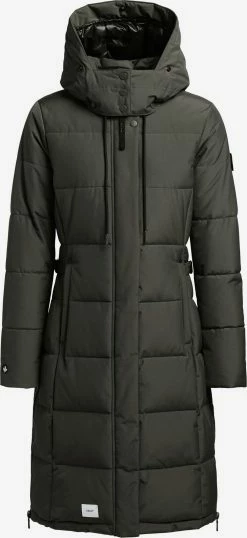 Khujo Manteaux Dhiver Manteau D’hiver Cliv Femme Vert Foncé
