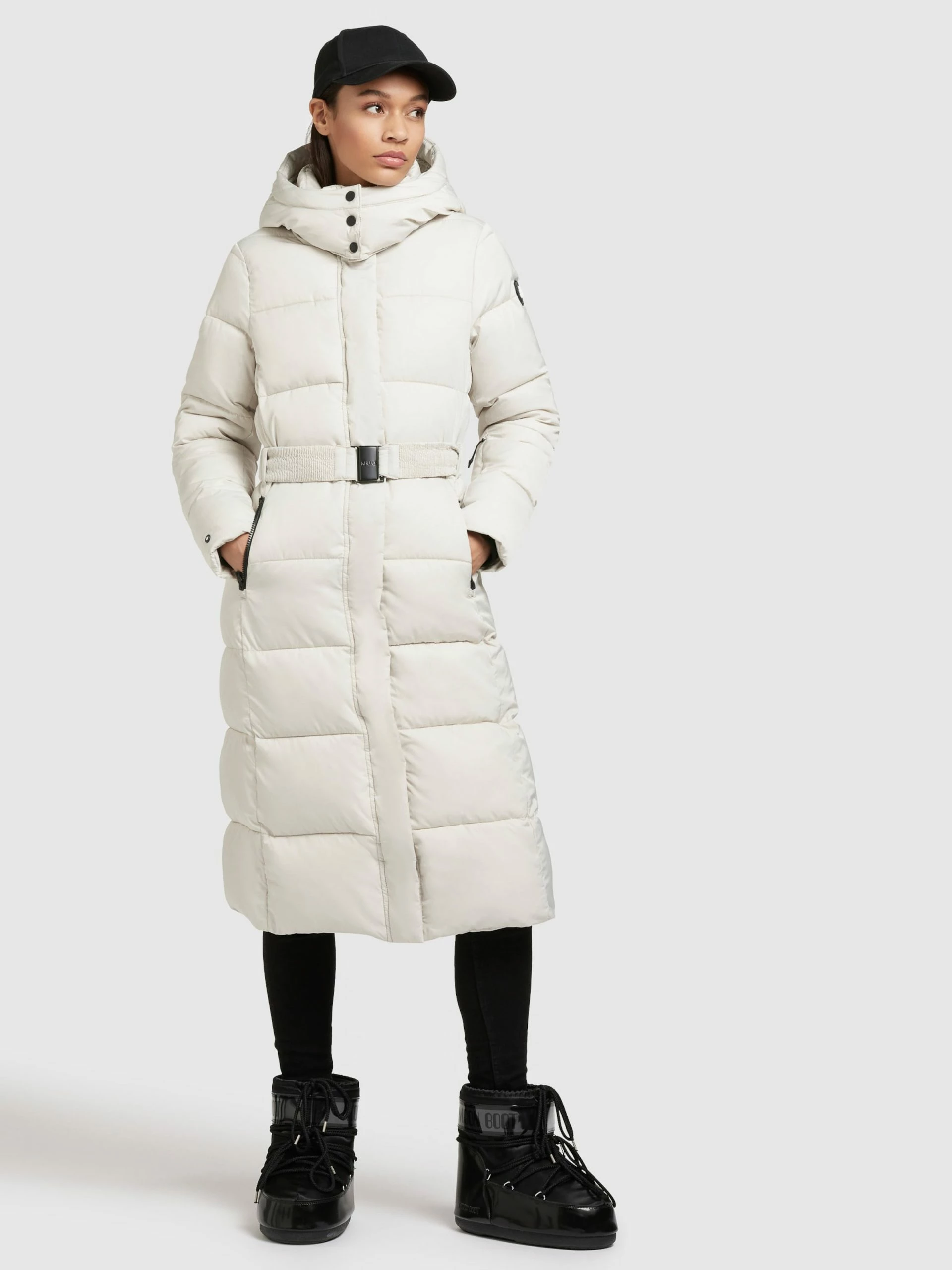 Khujo Manteaux Dhiver Manteau D’hiver Femme Blanc Cassé 4 Khujo Manteaux Dhiver Manteau D’hiver Femme Blanc Cassé – Image 2