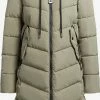 Khujo Manteaux Dhiver Manteau D’hiver KLAYD Femme Kaki -Magasin de vêtements Khujo pas cher 5e08a30732b67c40ff92b36198d34f8f