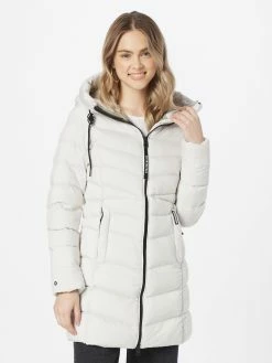 Khujo Vestes De Mi-saison Veste Mi-saison TUHANI Femme Blanc -Magasin de vêtements Khujo pas cher 5ef79f7ec689efe3e30fbf4dad019442