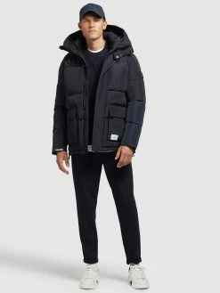 Khujo Vestes Dhiver Veste D’hiver Jedi Homme Bleu Foncé -Magasin de vêtements Khujo pas cher 5f026283df78d66aeef6f37404d462b4