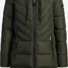 Khujo Manteaux De Mi-saison Manteau Mi-saison Mugg Femme Olive -Magasin de vêtements Khujo pas cher 5f7139f5407517fe110dfd37a29949ec