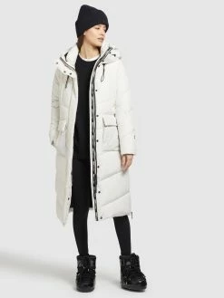 Khujo Manteaux Dhiver Manteau D’hiver Elvita Femme Blanc Cassé -Magasin de vêtements Khujo pas cher 5fdb9e3bc649f824c6629c3363be0b8b