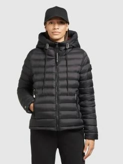 Khujo Vestes Dhiver Veste D’hiver Lovina Femme Noir -Magasin de vêtements Khujo pas cher 5ff4a2a99b68df4bf7c954d000302a49