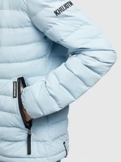 Khujo Vestes De Mi-saison Veste Mi-saison LOVINA4 MATT Femme Bleu Clair -Magasin de vêtements Khujo pas cher 6057b8652b9fa0c6e4c654899ea23004