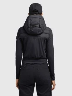 Khujo Vestes De Mi-saison Veste Mi-saison Dalis Matt Femme Noir -Magasin de vêtements Khujo pas cher 60cfe928b4b9237df7b5ca4dff0d9797