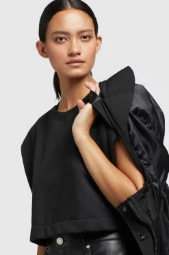 Khujo Manteaux De Mi-saison Manteau Mi-saison Jomana Femme Noir -Magasin de vêtements Khujo pas cher 625180ec94b97d201b9cbda277e0257d