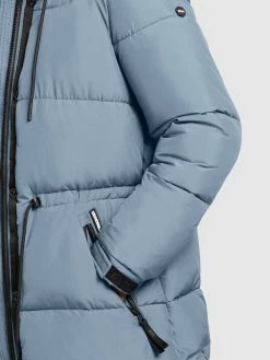 Khujo Vestes Dhiver Veste D’hiver Leviani2 Femme Bleu-gris -Magasin de vêtements Khujo pas cher 643b1322e3669ecd52a44b16b4265670