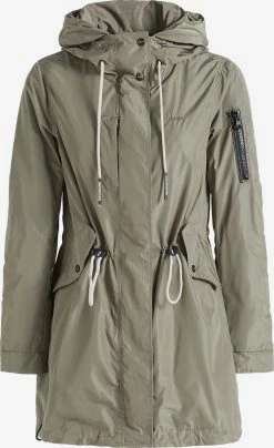 Khujo Parkas Parka Mi-saison CATHARINA Femme Kaki