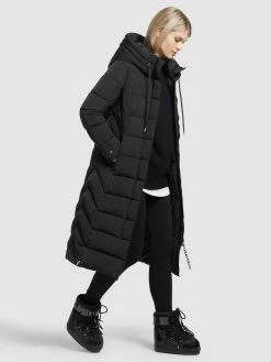 Khujo Manteaux Dhiver Manteau D’hiver Gamber Femme Noir -Magasin de vêtements Khujo pas cher 65c754e494973f472fe1ed815f227955