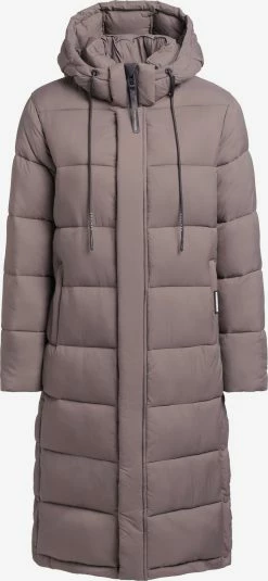 Khujo Manteaux Dhiver Manteau D’hiver Julina Femme Mauve