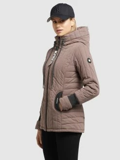 Khujo Vestes De Mi-saison Veste Mi-saison Tweety Prime Femme Rose -Magasin de vêtements Khujo pas cher 67cd92685b4a676561d177549a4b1f21