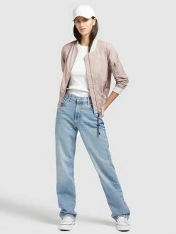 Khujo Vestes De Mi-saison Veste Mi-saison STENCE Femme Rose -Magasin de vêtements Khujo pas cher 68dcbadf069f302b2bfab4fa3e6eeff5