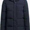 Khujo Manteaux Courts Manteau D’hiver Wente Femme Bleu Foncé -Magasin de vêtements Khujo pas cher 69558ed266587df48906579f73c34bd6