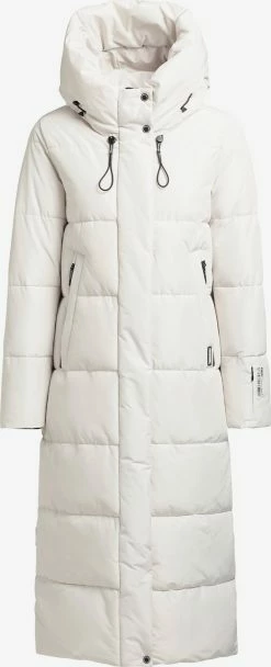 Khujo Manteaux De Mi-saison Manteau Mi-saison Soulani Femme Blanc Cassé