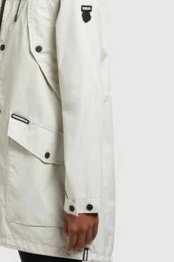 Khujo Manteaux De Mi-saison Manteau Mi-saison AIRA Femme Gris Clair -Magasin de vêtements Khujo pas cher 6b2e18b3ae7d5d702fd5c8380fa373a3