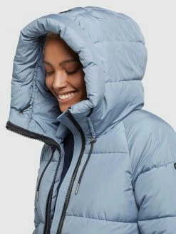 Khujo Vestes De Mi-saison Veste Mi-saison Pheobe Femme Bleu Clair -Magasin de vêtements Khujo pas cher 6c0ffab5a95df7e8848591e7611fe45f