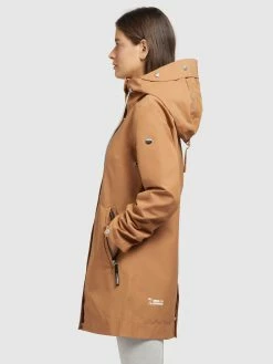 Khujo Manteaux De Mi-saison Manteau Mi-saison Artisa Femme Beige -Magasin de vêtements Khujo pas cher 6c21ff21a0a39335f7b6f836397d7fba