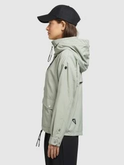 Khujo Vestes De Mi-saison Veste Mi-saison BLAIR Femme Vert Pastel -Magasin de vêtements Khujo pas cher 6c528710b72fdb4f23e7686ece33237f