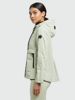 Khujo Vestes De Mi-saison Veste Mi-saison ZAHIRA4 Femme Vert -Magasin de vêtements Khujo pas cher 6e0b19e851b5c7fb242576b2868dca29