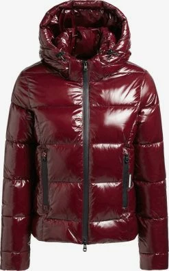 Khujo Vestes Dhiver Veste D’hiver Fala Femme Rouge Foncé