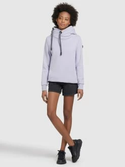 Khujo Sweats à Capuche Sweat-shirt Karima Femme Violet Clair -Magasin de vêtements Khujo pas cher 6e7c6f12021e2f52ab02981a0cf005a8