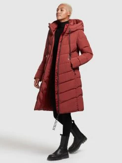 Khujo Manteaux Dhiver Manteau D’hiver Ayleena Femme Rouge Rouille -Magasin de vêtements Khujo pas cher 6f9f6bfd5d31c619080dc8c0bb5c45a9