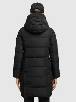 Khujo Manteaux De Mi-saison Manteau Mi-saison Mugg Femme Noir -Magasin de vêtements Khujo pas cher 6fcd75308ce3799f5181523335825316