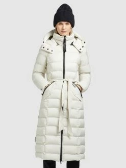 Khujo Manteaux Dhiver Manteau D’hiver OLALLA MATT Femme Blanc Cassé -Magasin de vêtements Khujo pas cher 6fefc41473bdba8ebfe5cbe9105b07fd