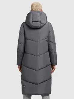 Khujo Manteaux De Mi-saison Manteau Mi-saison Femme Gris Basalte -Magasin de vêtements Khujo pas cher 705783b3c64698e09a810b12259e282d